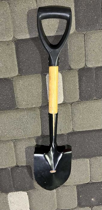 Лопата штикова автомобільна з держаком