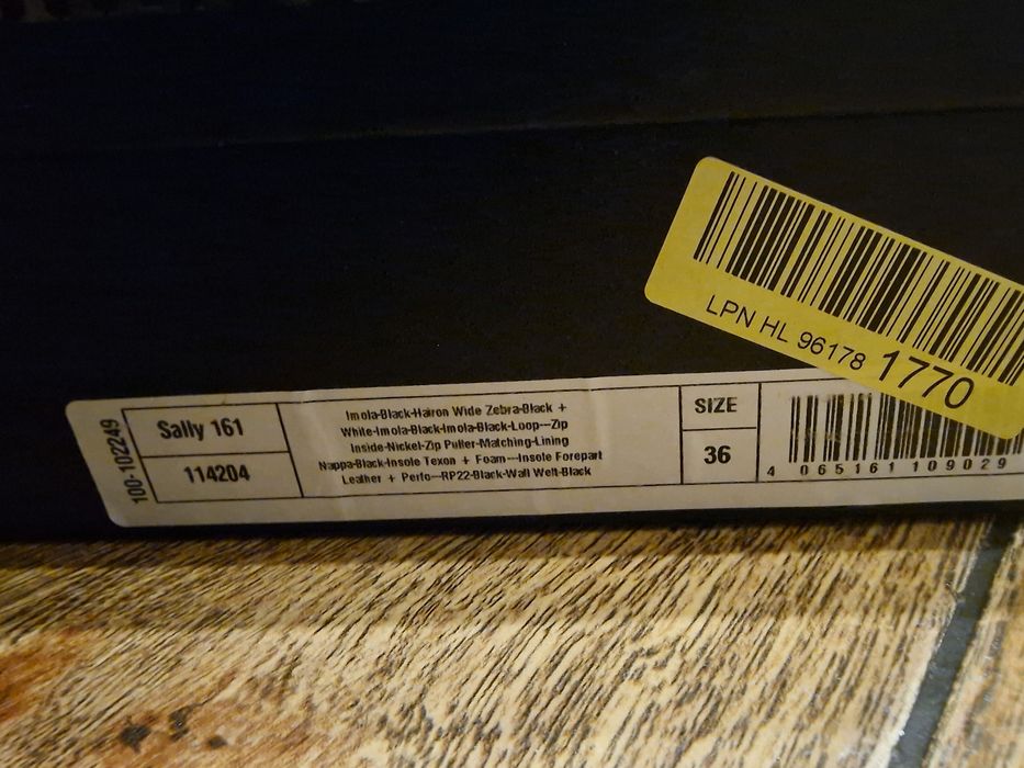 Kozaki Buty Melvin Hamilton skóra naturalna 36