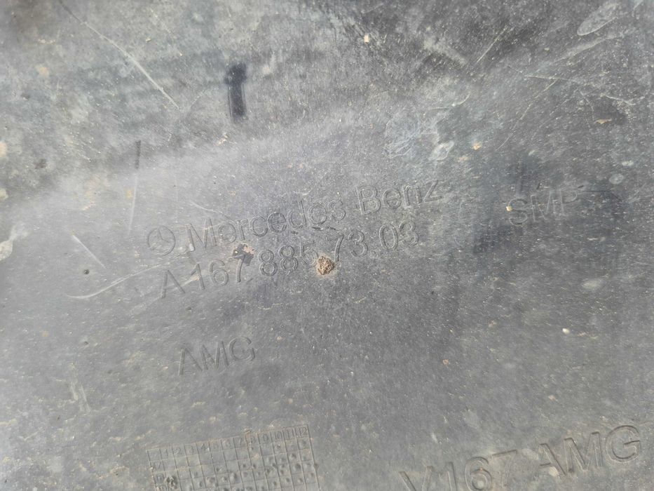 Mercedes-Benz GLE W167 AMG Spoiler zderzaka przód PDC