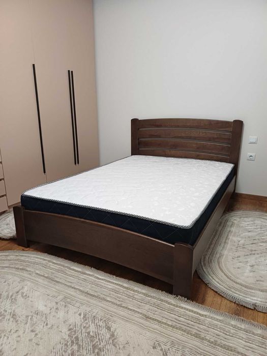 Ліжко з масиву Вільхи Дуба та Бука  160*200 Нове