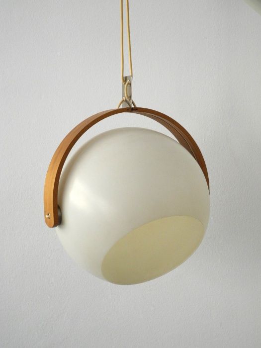 Candeeiro Temde Kugel, Space Age Mid Century anos 60, 70
