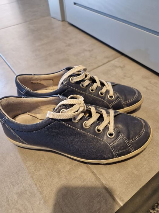 Buty Ecco trampki  skorzane 36