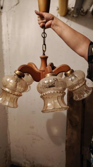 Żyrandol pięcioramienny sprzedam