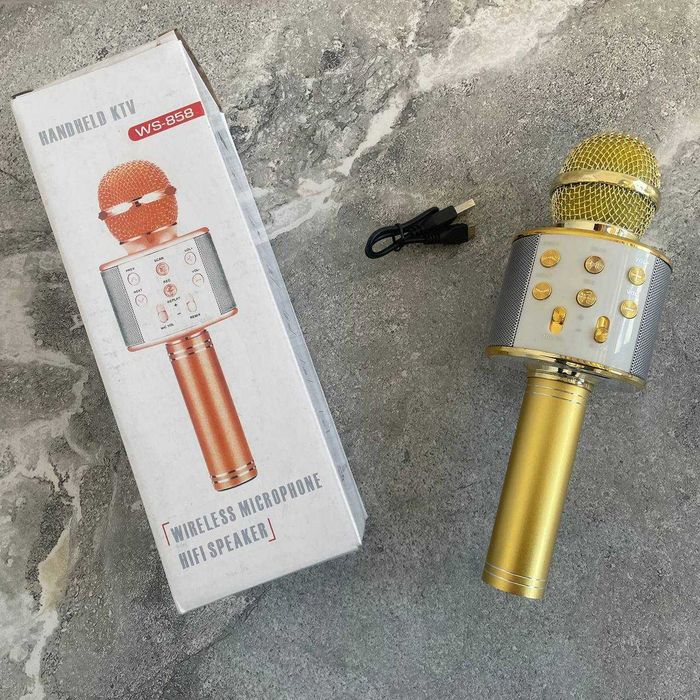 Караоке микрофон - колонка 2в1 WS-858