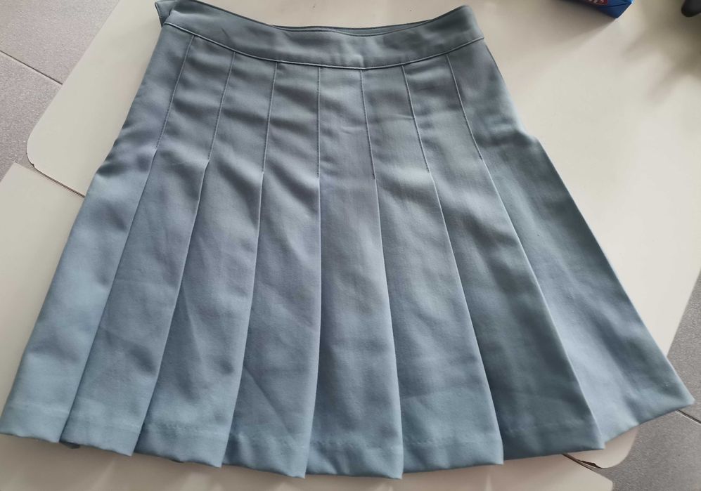 Plisowana spódniczka mini