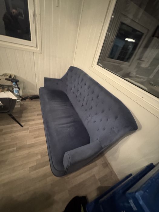 Kanapa Retro Aksamitna
