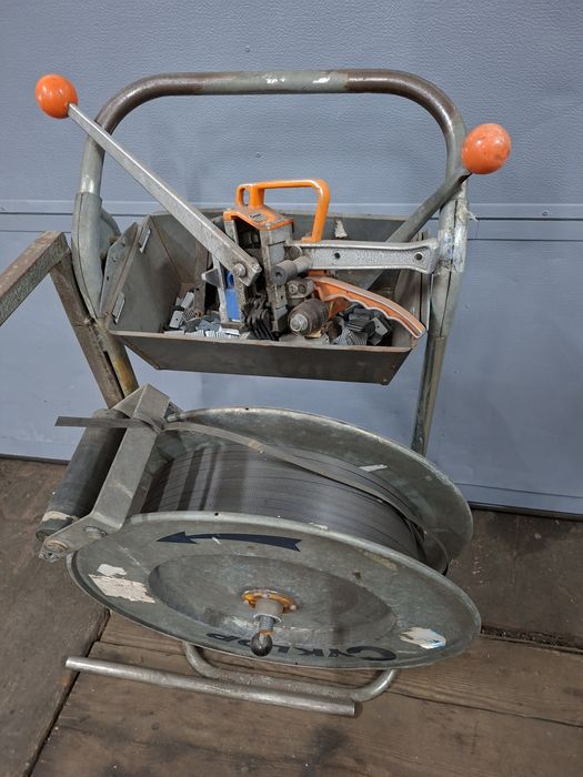 Bandownica taśmowa 13 mm, do pakowania, urządzenie magazynowe.