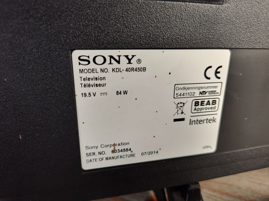 Sony Bravia kdl-40R450B idealny