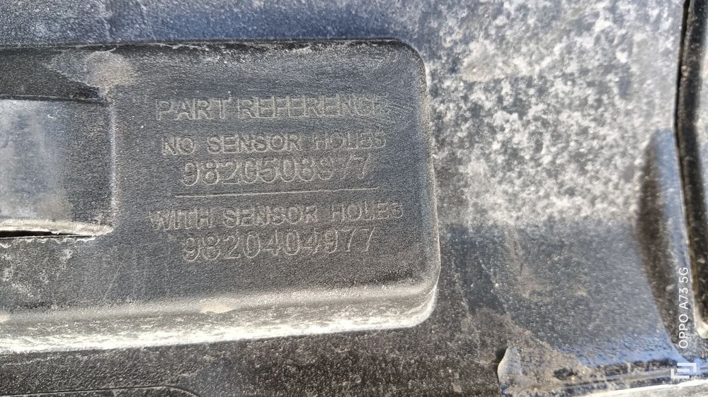 Parachoques citroen DS7 para choques 2017