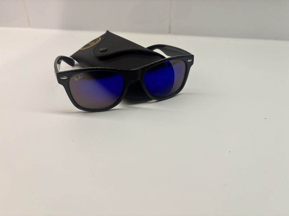 Okulary przeciwsłoneczne new 100%  rb UV plus skórzane etui