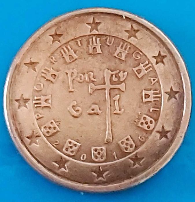 1 Cêntimo de 2010 de Portugal