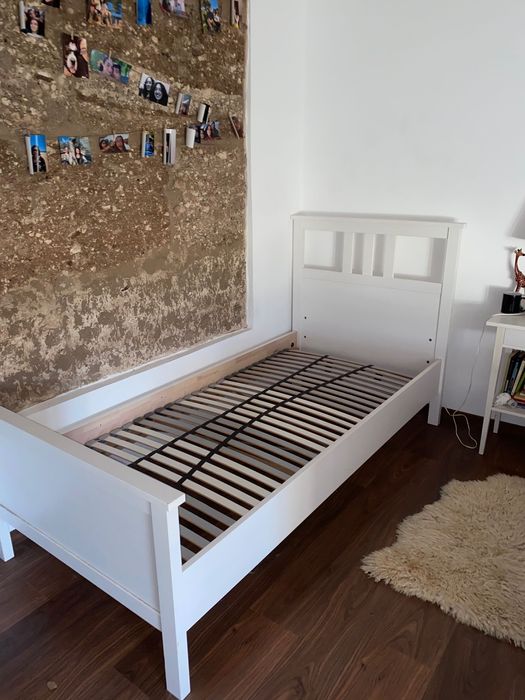 Estrutura de cama Ikea HEMNES (SEM COLCHÃO)