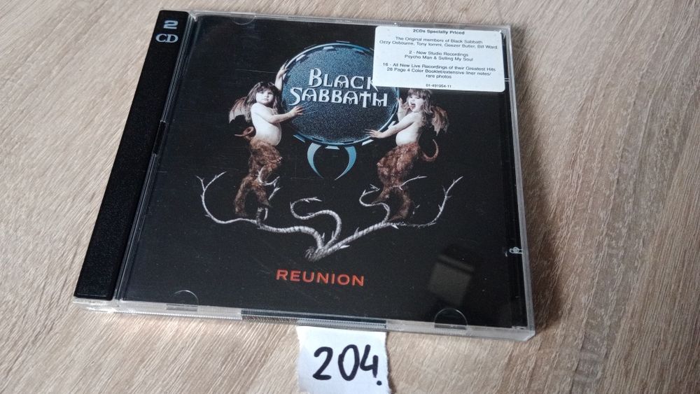 Black Sabbath - Reunion 1998 2 CD.  204.