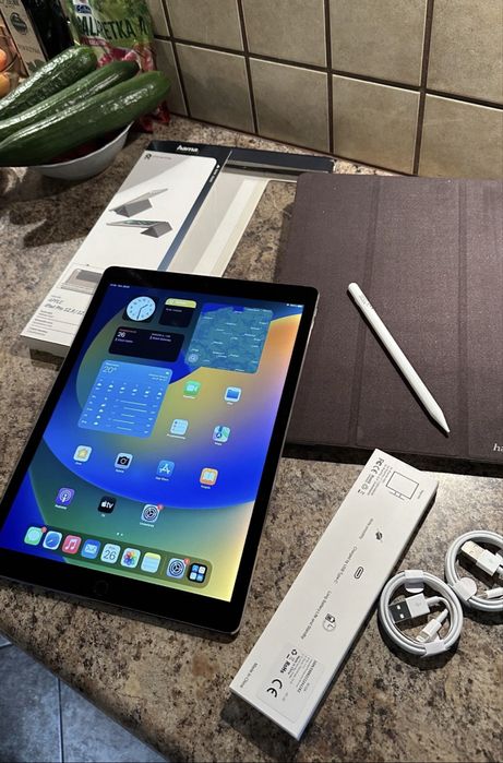 Tablet iPad Apple PRO 12.9” + NOWY RYSIK - Touch ID - PROCREATE
