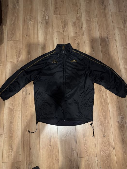VINTAGE KURTKA KAPPA SK BRANN 2009 Pucharowa Treningowa Czarno-Złota