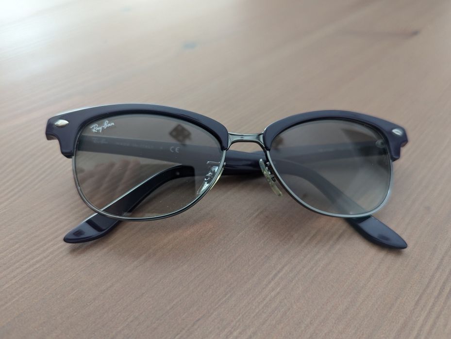 Okulary Ray-Ban ciemny fiolet