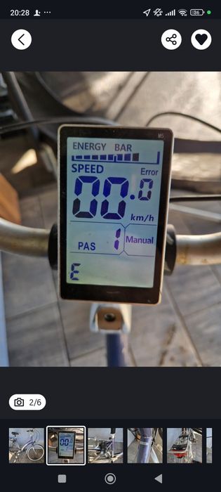 Wyświetlacz do roweru elektrycznego Sparta Batabus