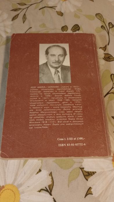 Historia Polski 1505 - 1764. J.A.Girowski