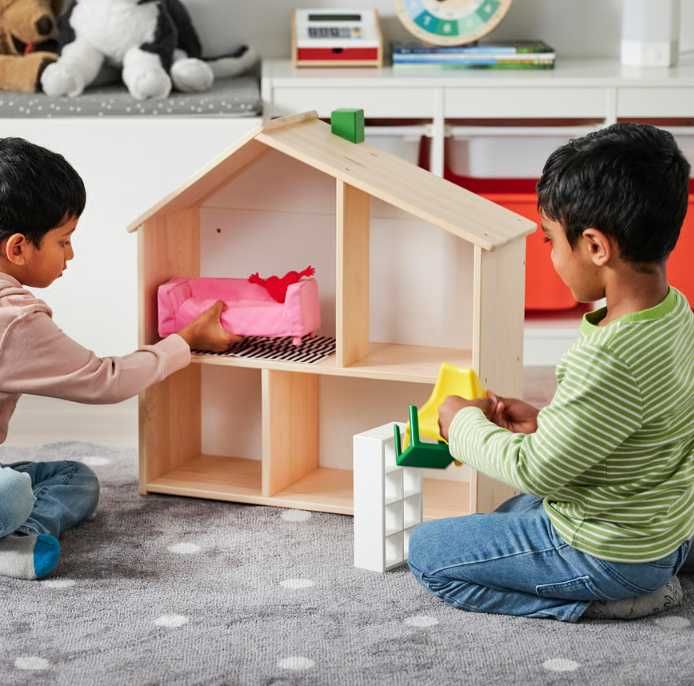 FLISAT - Casa de bonecas/estante de parede