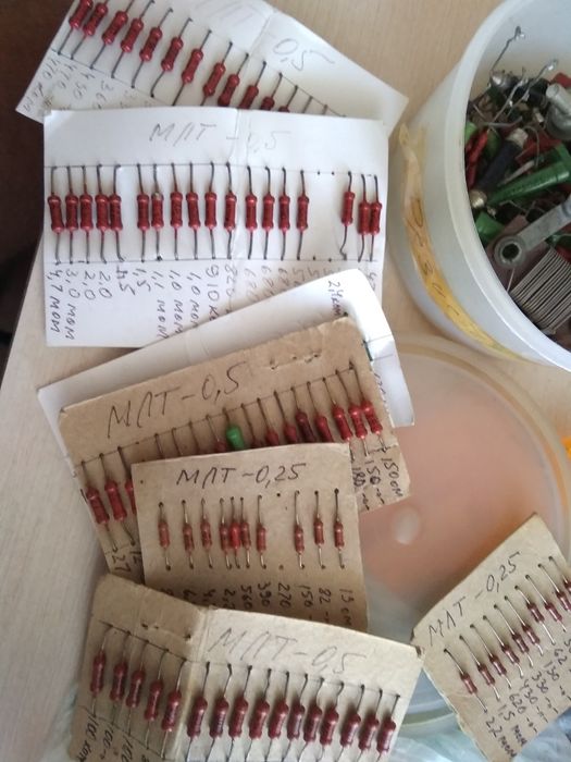 Резисторы производства СССР