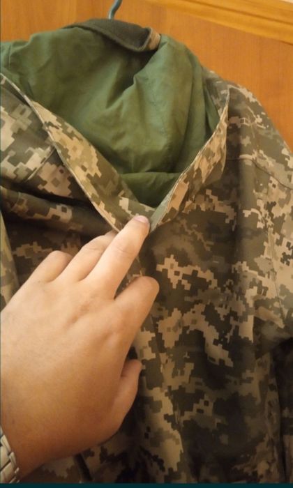 Бушлат куртка .Зимний .Двойной .2 в 1 . Оригинал.