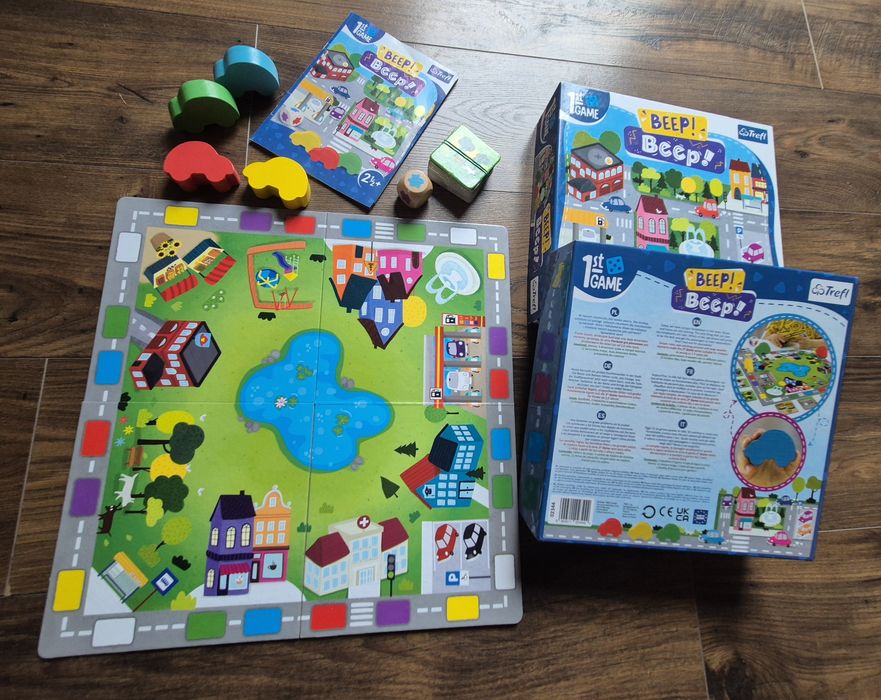 Trefl Beep beeb gra planszowa 2-3latka idealna