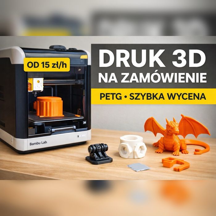 Druk 3D na zamówienie | PETG | szybka wycena | tanio