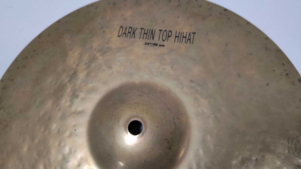 Hi-Hat Zildjian K Dark THIN  14" - 787, 1020g - talerze do perkusji