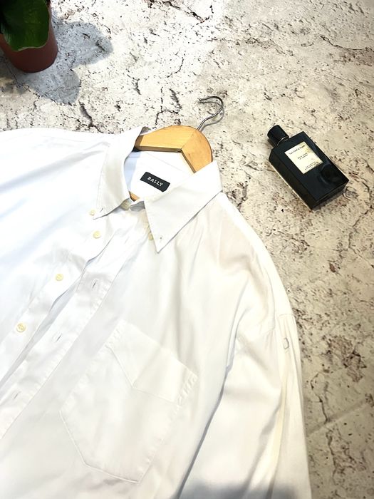 Білосніжна сорочка Bally XXL New brioni zegna hugo armani zilleri