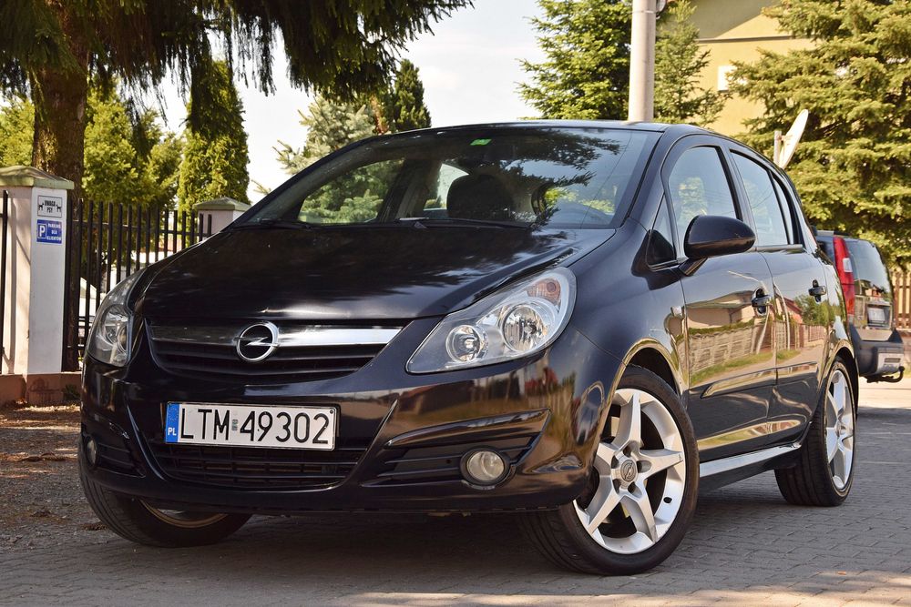 OPEL CORSA 1.6T GSI 150KM Benzyna Klimatyzacja Gwint Elektryka 2007 ROK!