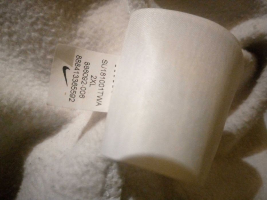 Світшот кофта чоловіча біла Nike XXL