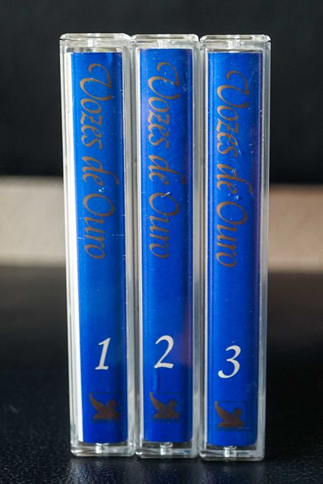 Vozes De Ouro Cassetes de Aúdio: 1, 2 e 3