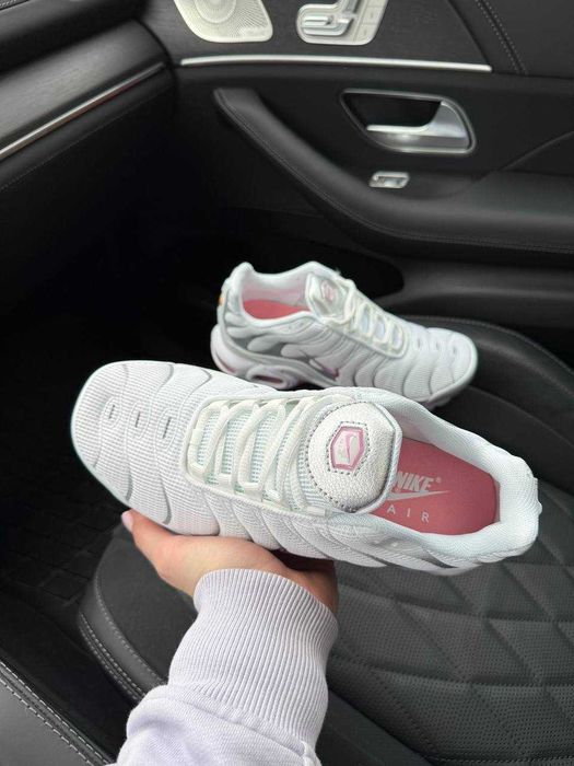 ‼️Кросівки Nike Air Max TN Plus White Grey Pink
