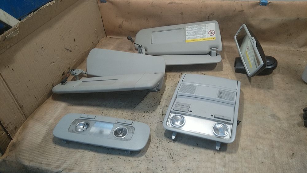 ) Passat B6 osłony przeciwsłoneczne lampka kabiny lusterko wsteczne