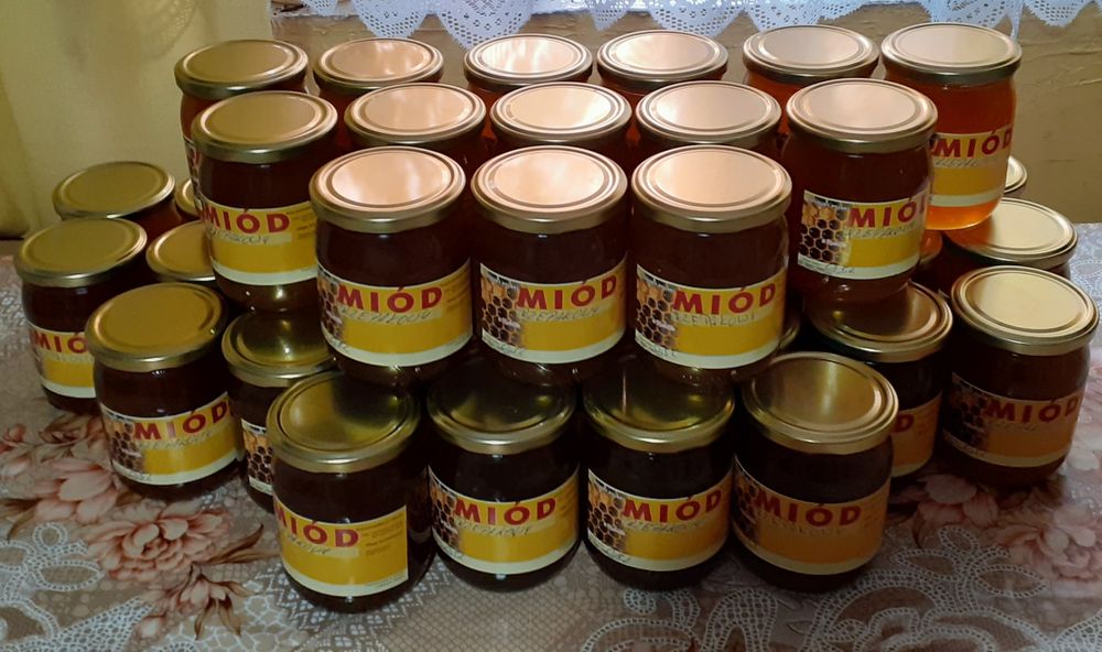 Miód pszczeli z własnej przydomowej pasieki