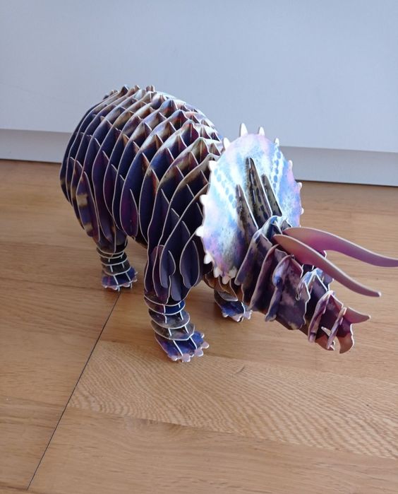 Puzzle Dinossauro 3D