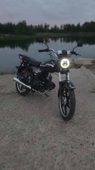 Мотоцикл мопед альфа 125