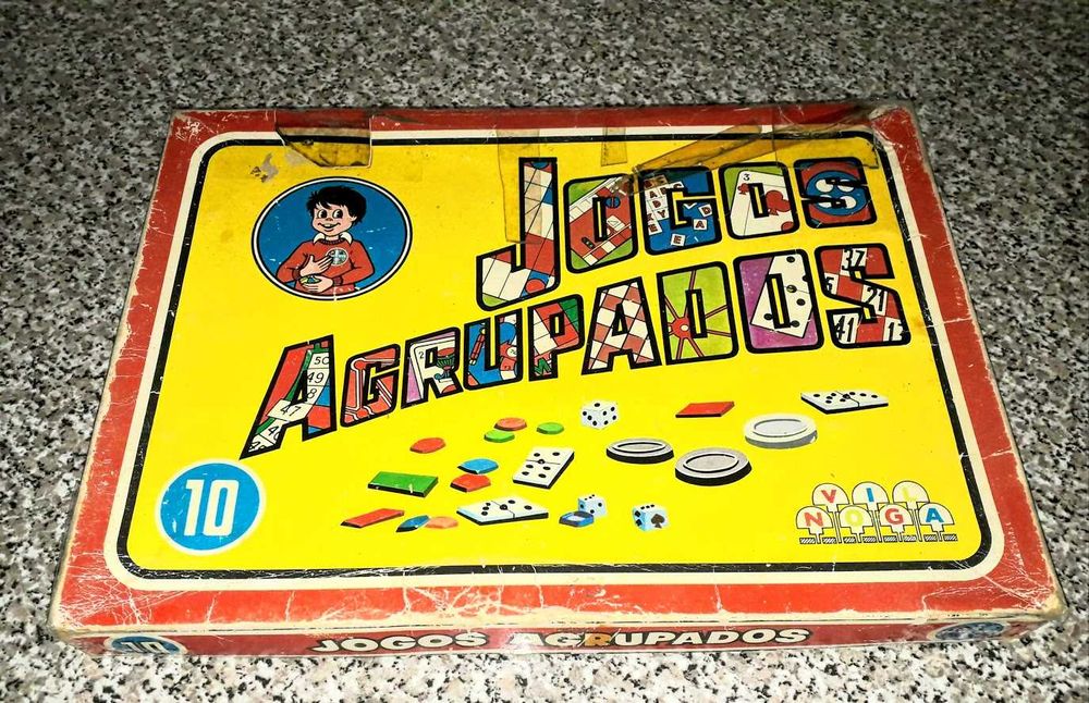 25 jogos de mesa num só jogo vintage 1979 da VILNOGA