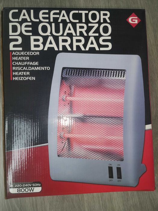 Aquecedor , ainda por tirar na caixa.