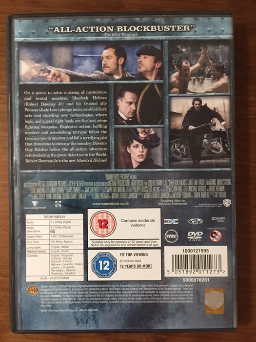 DVD Sherlock Holmes