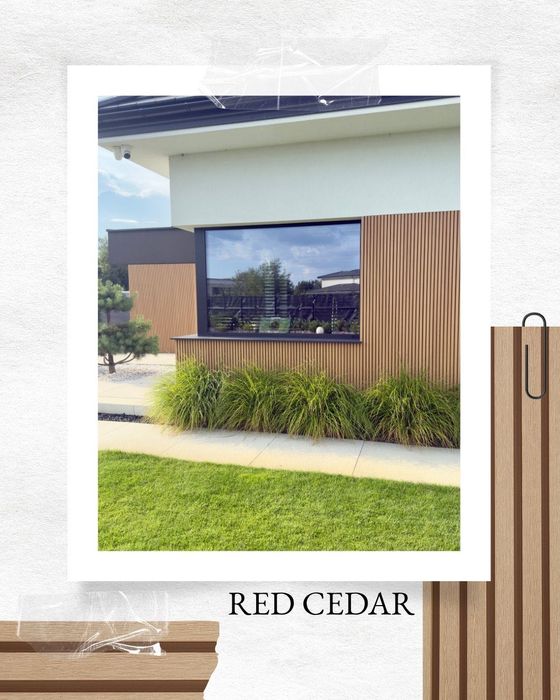 Deska elewacyjna 3D 2,8m lamele powłoka polimerowa