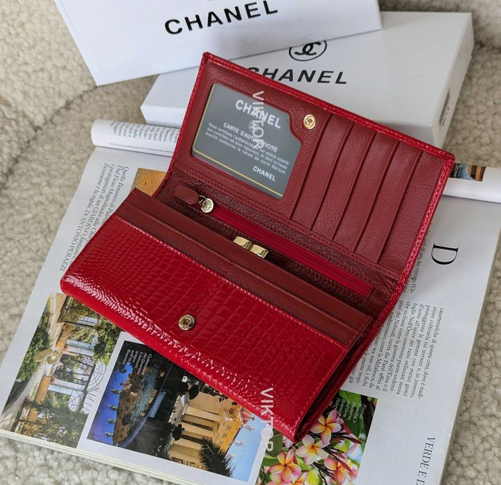 Кожаный красивый женский кошелек. Классический. Шкіряний гаманець