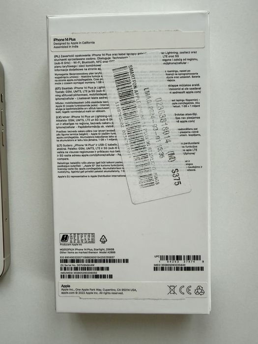 iPhone 14 Plus 256gb bez blokad