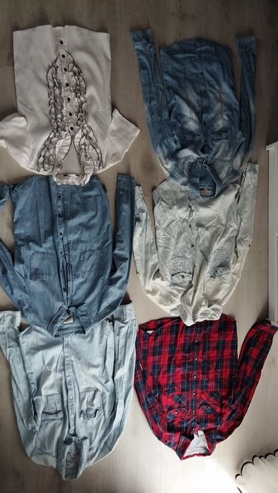 Koszule roz.S/M + Gratis kurtka