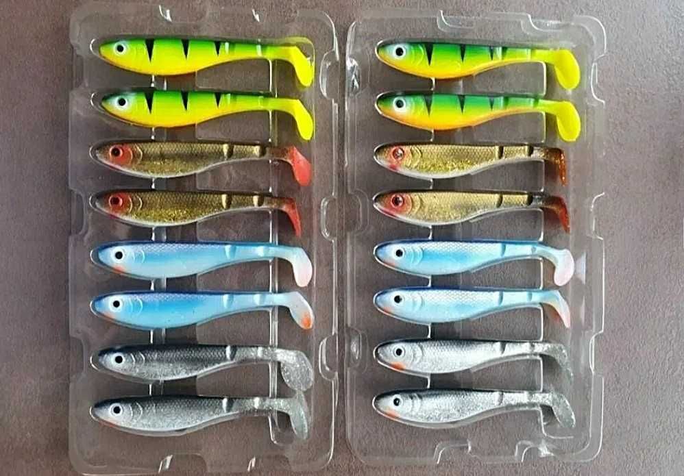 Guma ABU GARCIA Svartzonker McPrey 12cm - Zestaw 16 gum