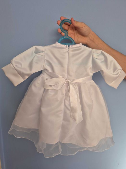 Komplet do chrztu dla dziewczynki r.62/68