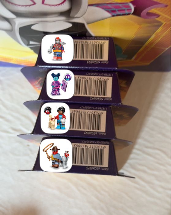 LEGO Spider-Man 71050 Minifiguras – Coleção Completa 12/12 Seladas
