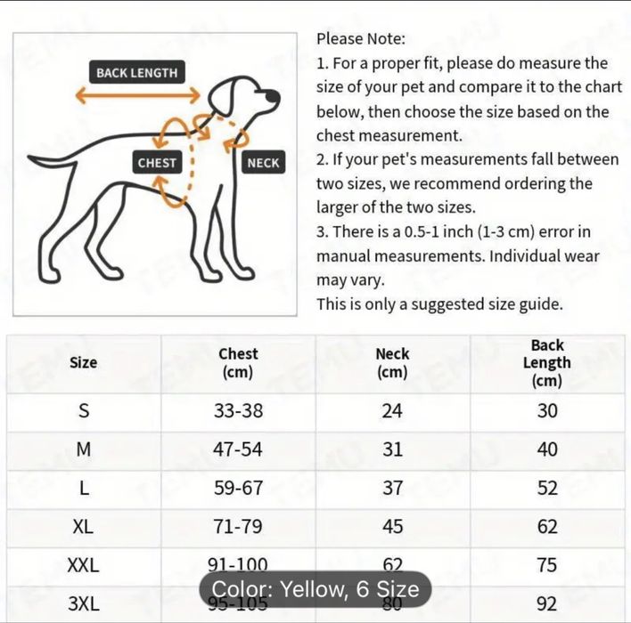 Capa chuva para cão