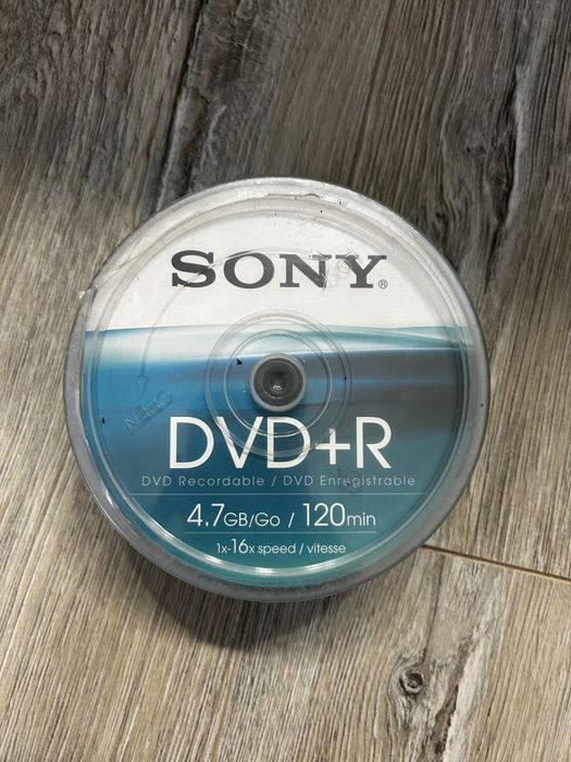 Sony płyty DVD + r 25 szt. cake