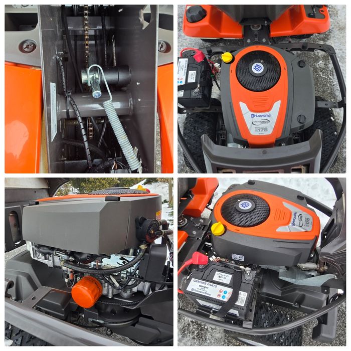 Traktorek kosiarka Husqvarna RIDER R318X 17.5KM B&S pompa JAK NOWY 23r